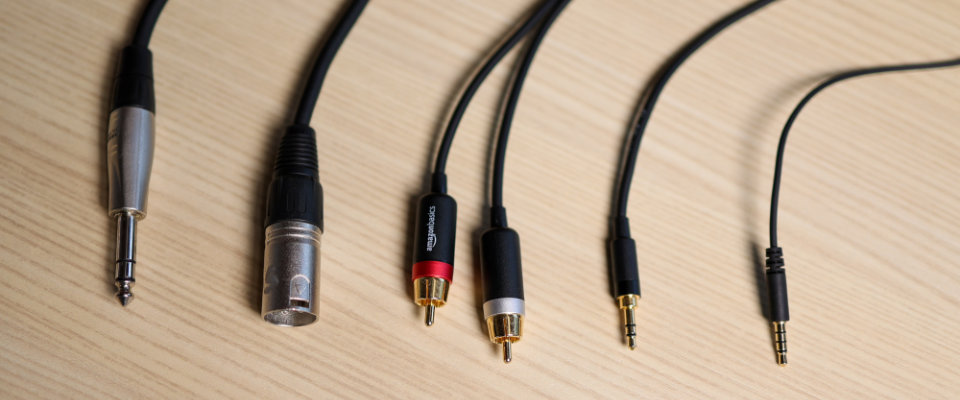 Audio Cable Types  Different Types of Audio Cables (TS, TRS, XLR